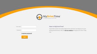 Log in - MyDriveTime