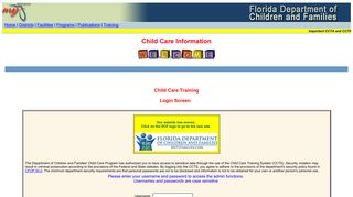 The Florida Department of Children and Families