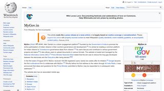 MyGov.in - Wikipedia