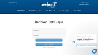 Document Upload - CashCall Mortgage