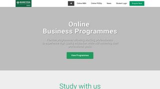 Mancosa Online - Study Business Programmes Online