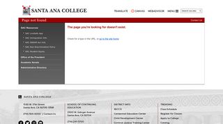 My Math Test information page - Santa Ana College