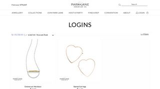 logins - Park Lane Jewelry - Shop with us