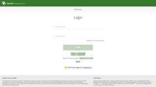 Login - MyQuest - Quanum™ Solutions