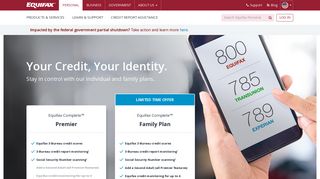 Equifax | Credit Bureau | Check Your Credit Report & Credit Score