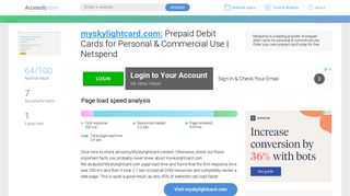 Access myskylightcard.com. Prepaid Debit Cards for Personal ...