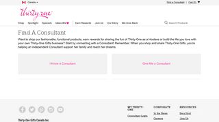Find A Consultant - Thirty-One Gifts