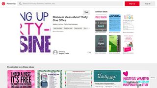 Log in to thirtyonetoday.com using your consultant ID and ... - Pinterest