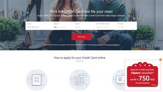 Credit Card: Apply for Credit Card Online in India - MyUniverse