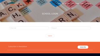 SCHOOL LOGIN - ORANGE Education