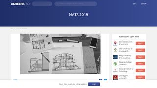 NATA 2019 – Application Form(Released), Dates, Eligibility, Syllabus