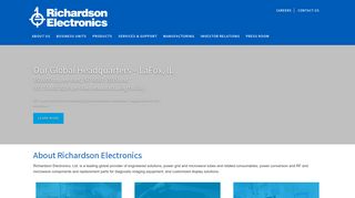 Richardson Electronics: Engineered Solutions