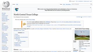 North Central Texas College - Wikipedia