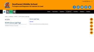 NCVPS / NCVPS Canvas Login Page - Onslow County Schools