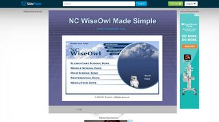 NC WiseOwl Made Simple - ppt download - SlidePlayer