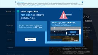 BBVA Net cash