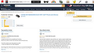 Amazon.com: Customer reviews: netTalk 857392003009 DUO WiFi ...