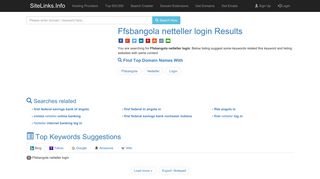 Ffsbangola netteller login Results For Websites Listing - SiteLinks.Info