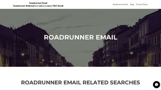 Roadrunner Email - Roadrunner Webmail | rr com | rr.com | TWC Email