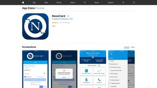 NexsCard on the App Store - iTunes - Apple
