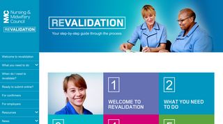 Revalidation | The Nursing and Midwifery Council - NMC