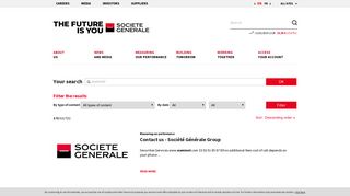 Recherche nominet | Société Générale