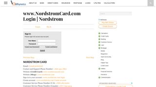 www.NordstromCard.com Login | Nordstrom - BillPayment.io