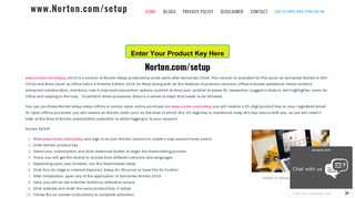 Norton Setup: www.norton.com/setup - Enter Norton Antivirus Key Here