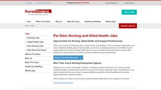 Jobs - Nursefinders