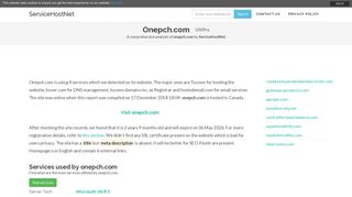 Onepch.com - Ultipro - ServiceHostNet