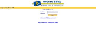 Onguard Safety Training login - 1300acepro.com