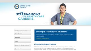 Student Services | Carrington College