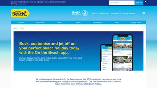 Download our free On the Beach app | On the Beach