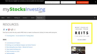 Stocks Investing & Stocks Trading Guide for Beginners | My Stocks ...