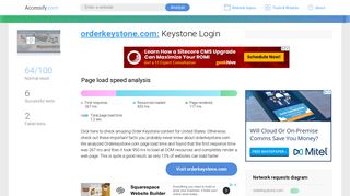 Access orderkeystone.com. Keystone Login
