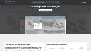 Order Keystone. Keystone Login - Popular Website Reviews