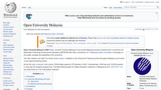 Open University Malaysia - Wikipedia