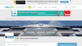 OUM - Open University Malaysia, Selangor - Courses ... - Afterschool.my