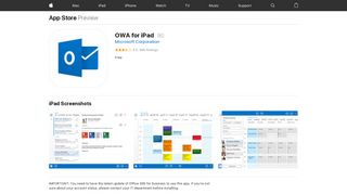 OWA for iPad on the App Store - iTunes - Apple
