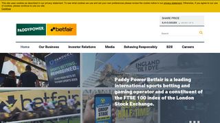 Paddy Power Betfair plc