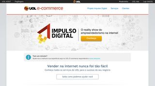 UOL e-Commerce - A sua plataforma de comércio eletrônico