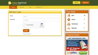 Paid To Read Email® - Online Paid Surveys