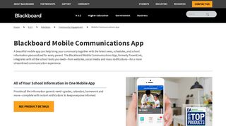K12 Mobile Communications App | Blackboard
