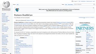 Partners HealthCare - Wikipedia