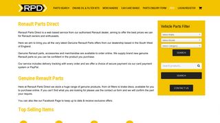 Renault Parts Direct: Genuine Renault Parts & Accessories