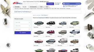 Buy cheap spare car parts for RENAULT online