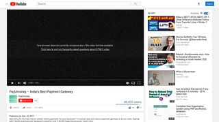 PayUmoney – India's Best Payment Gateway - YouTube