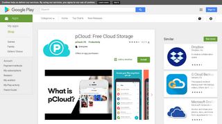 pCloud: Free Cloud Storage - Apps on Google Play