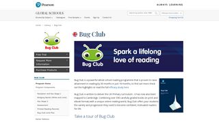Bug Club International | Reading and Language Arts | Pearson Global ...