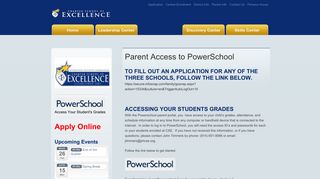 Parent Access to PowerSchool « Charter School of Excellence
